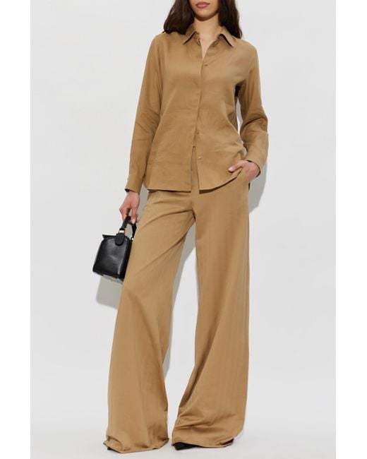 Max Mara Natural 'Oliato' Trousers
