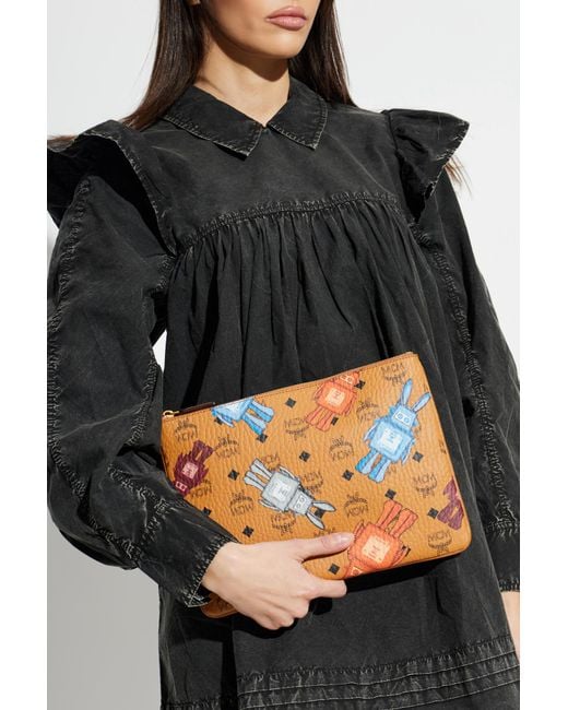 MCM Brown Shoulder Bag 'Aren'
