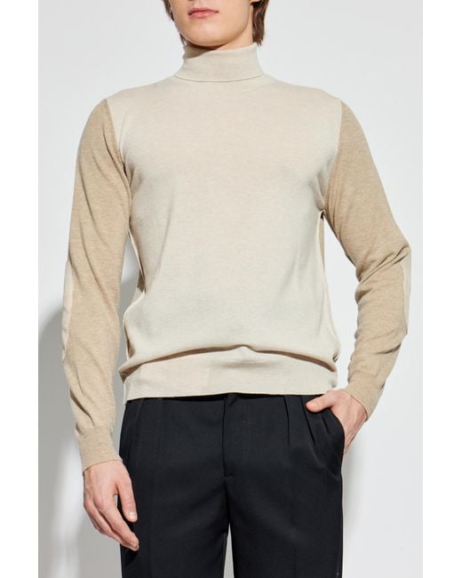 Maison Margiela Black Wool Turtleneck for men