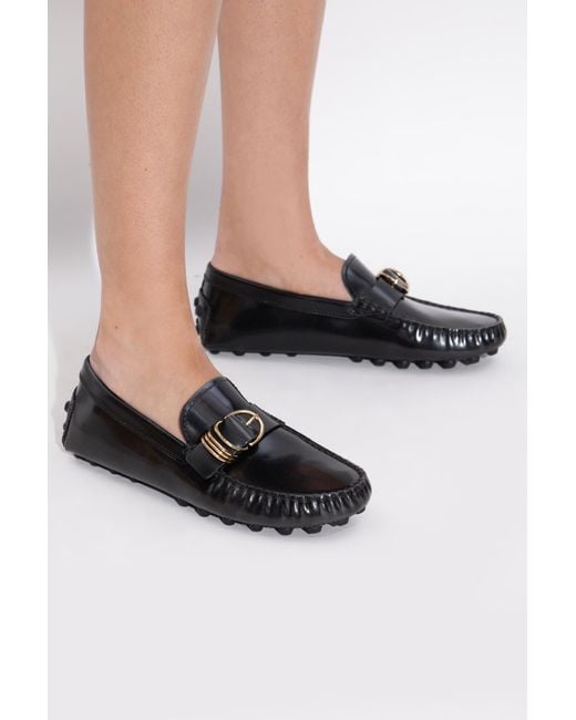 Tod's Black Loafers Shoes