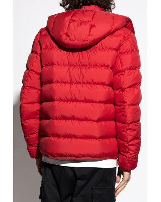 Moncler Red "Montbrocq" Down Jacket for men
