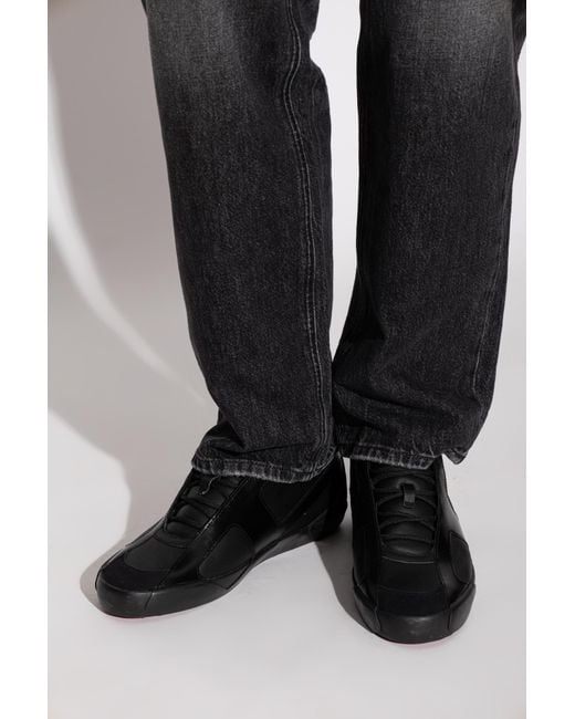 DIESEL Black 'S-Slante-D Low' Sports Shoes for men