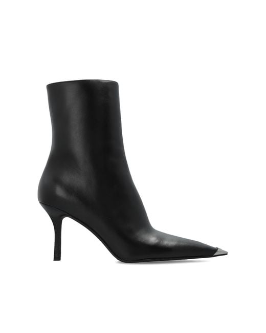 Alexander Wang Black 'Ferrara' Heeled Ankle Boots