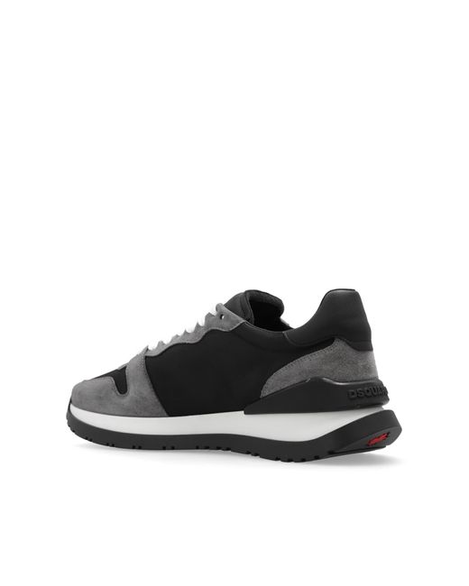 DSquared² Black 'running' Sneakers, for men