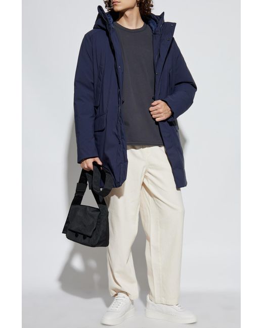 Save The Duck Blue Insulated Jacket "Wilson" for men