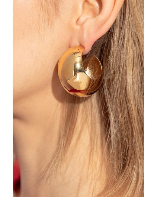 Isabel Marant Natural Brass Earrings