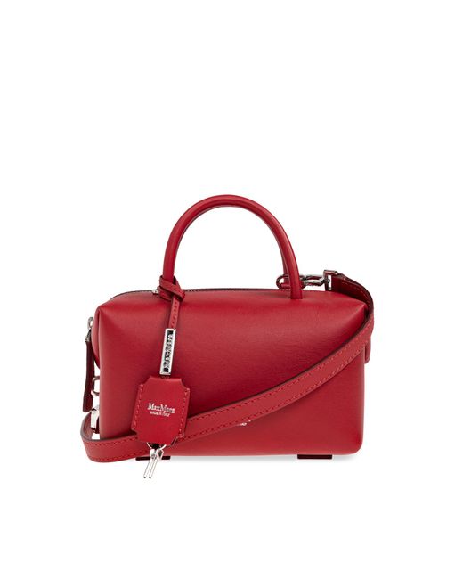 Max Mara Red Handbag Holdalls