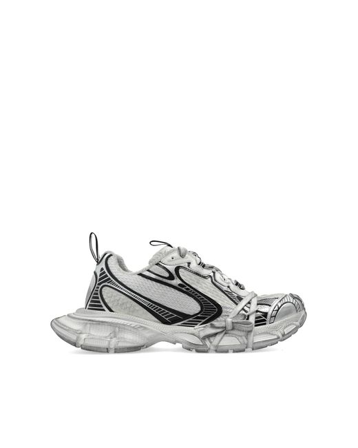Balenciaga White '3xl' Sneakers,