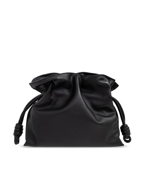 Loewe White Shoulder Bag "Flamenco"