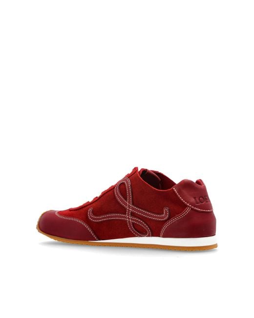 Loewe Red "Ballet Runner 2.0" Sports Shoes