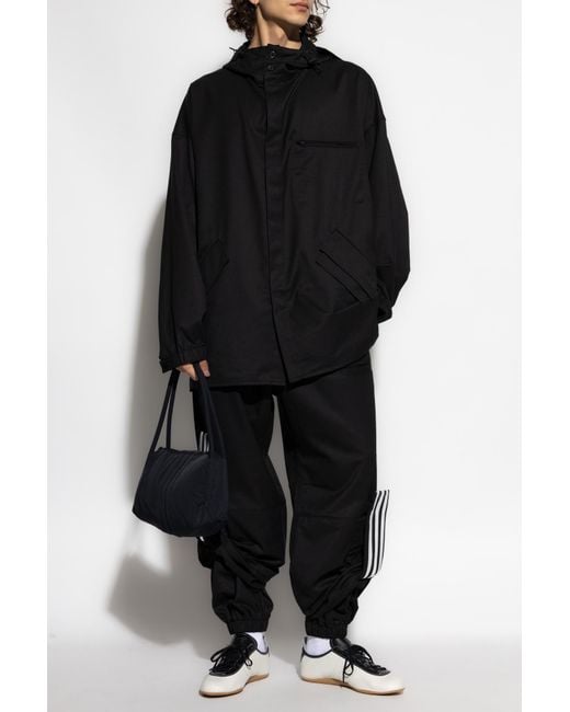 Y-3 Black 'Cuf' Trousers for men
