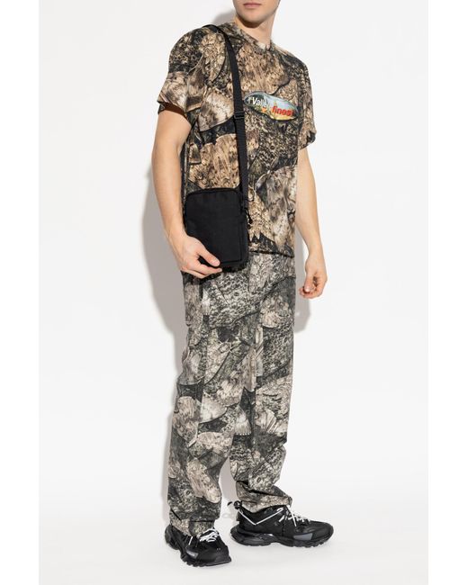 Roa White "Formes Moth" Trousers for men