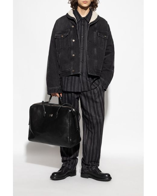 Isabel Marant Black "Jackson" Denim Jacket for men