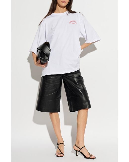 Gestuz White T-Shirt "Gzsumi"