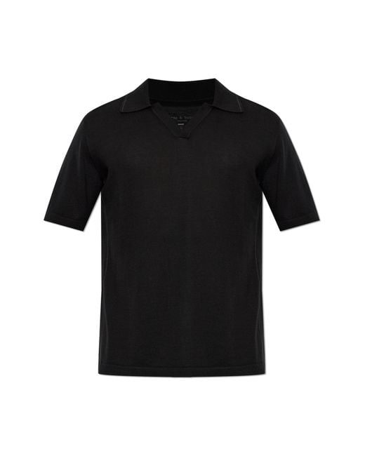 Rag & Bone Black Polo for men
