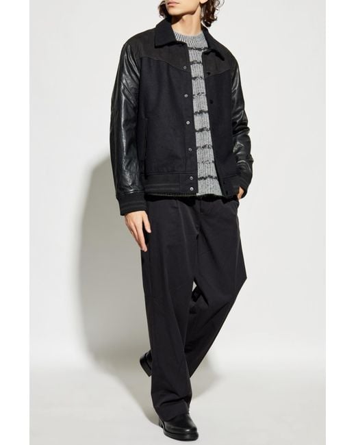 AllSaints Gray Sweater 'Dissolved' for men