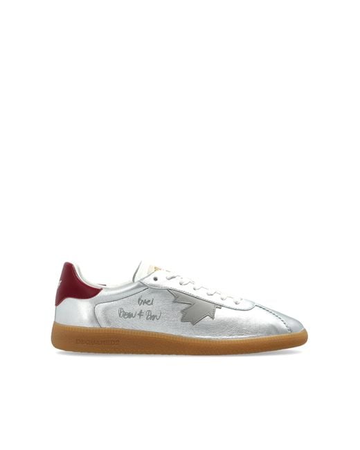 DSquared² White "Rebel" Sports Shoes for men