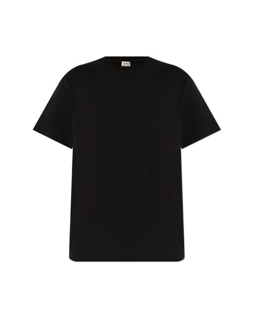 Totême  Black Cotton T-Shirt, '