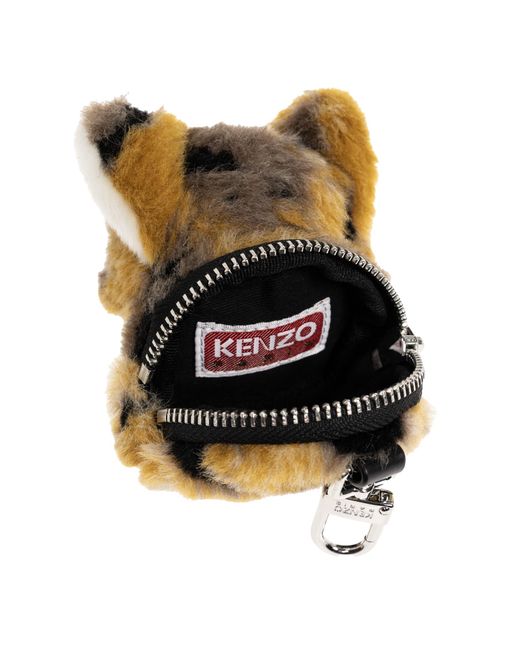 KENZO Metallic Pouch With Keychain for men