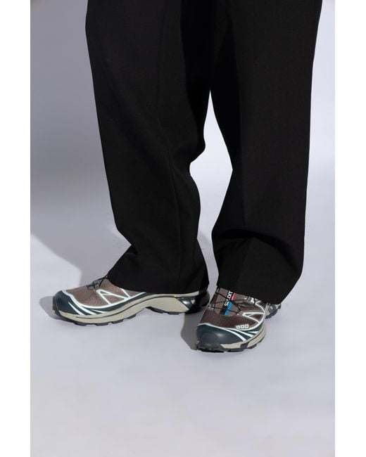 Salomon Black Sports Shoes 'Xt-6' for men