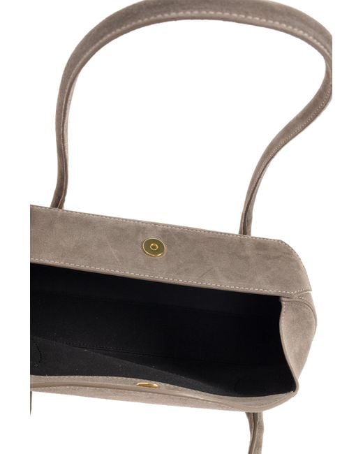 Yuzefi Black Shoulder Bag "Oyster"