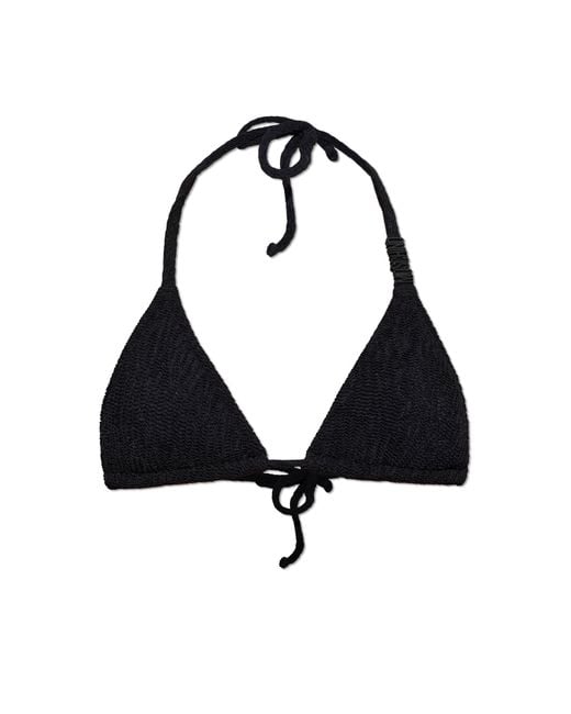 Moschino Black Bikini Top