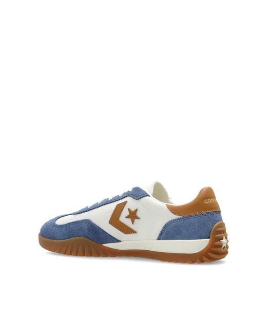Converse Blue Sports Shoes 'Run Star Trainer Ox' for men