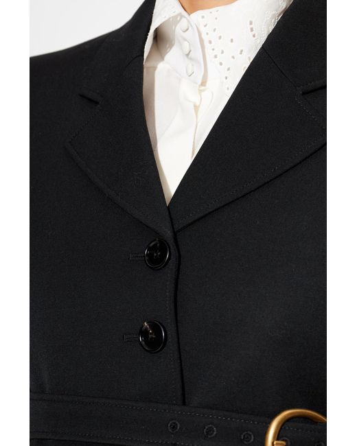 Chloé Black Short Wool Blazer