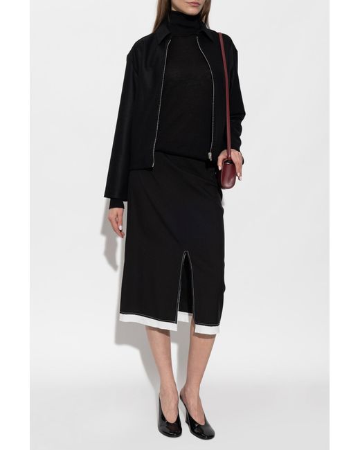 Jil Sander Black Wool Jacket