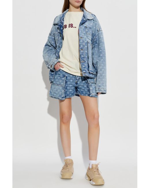 DSquared² White T-Shirt With Print