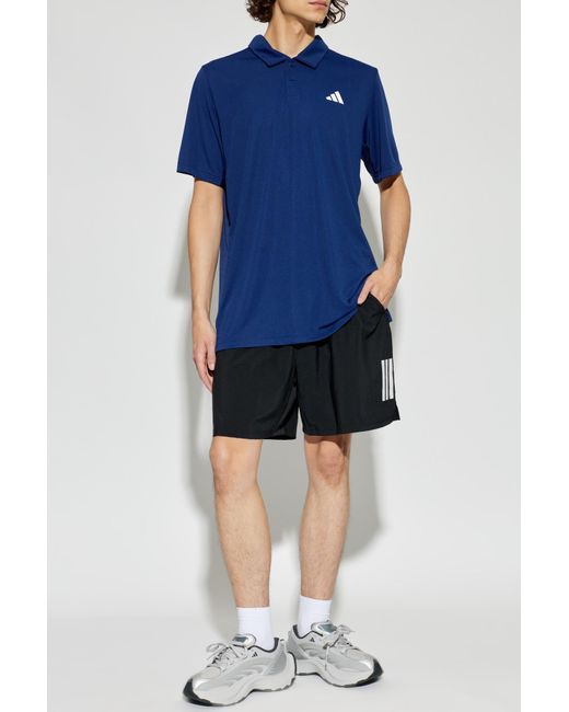 Adidas Originals Black Logo Shorts for men