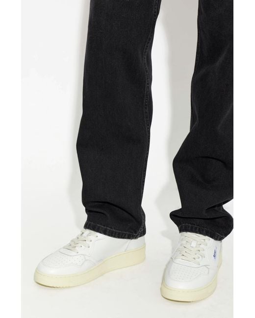 Autry White 'Medalist' Sports Shoes for men