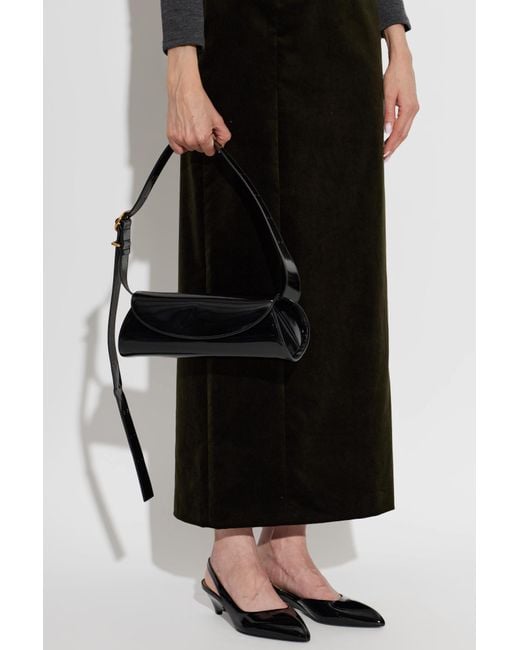 Jil Sander Black Bag 'Cannolo'