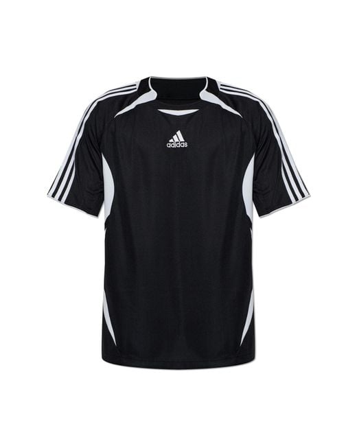 Adidas Originals Black T-Shirt With Logo for men