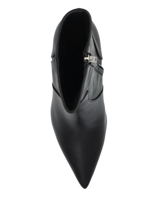 IRO Gray Davy Heeled Ankle Boots