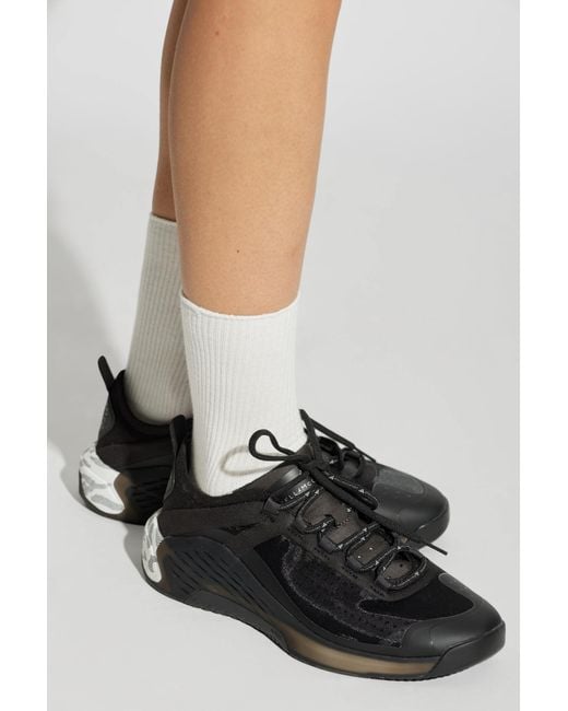 Adidas By Stella McCartney Black 'Training Dropset 4' Sports Shoes