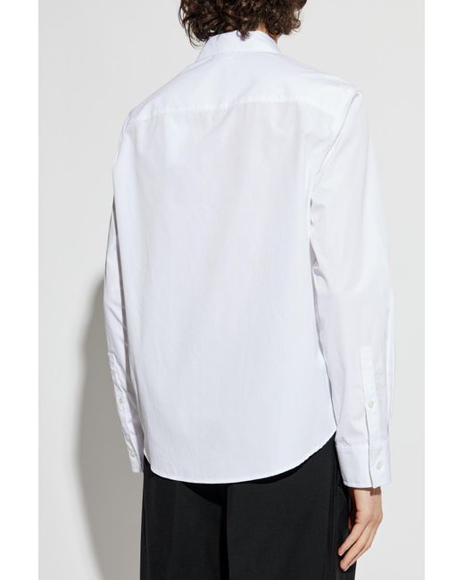 Courreges White Shirt With Pocket for men