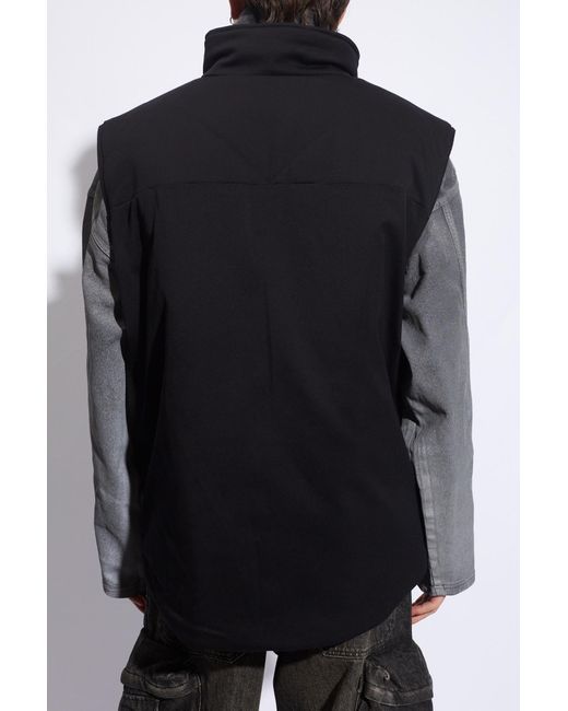 Helmut Lang Black 'astro' Puffer Vest, for men
