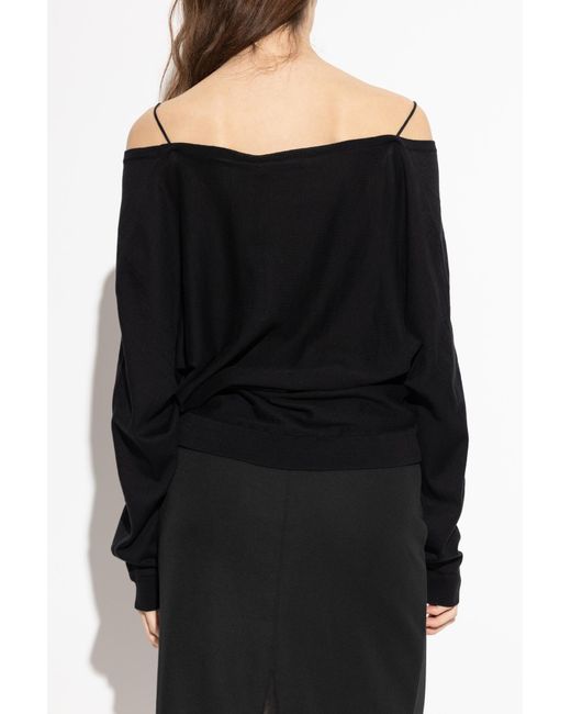 IRO Black Sweater "Aubepine"