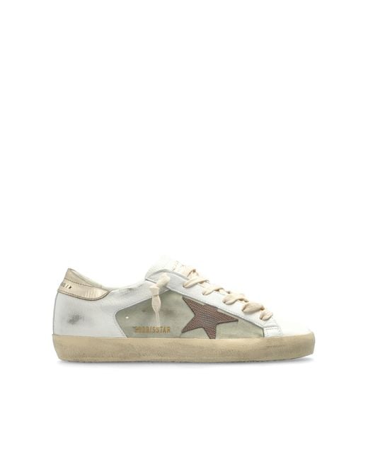 Golden Goose Deluxe Brand White Sneakers Super-Star