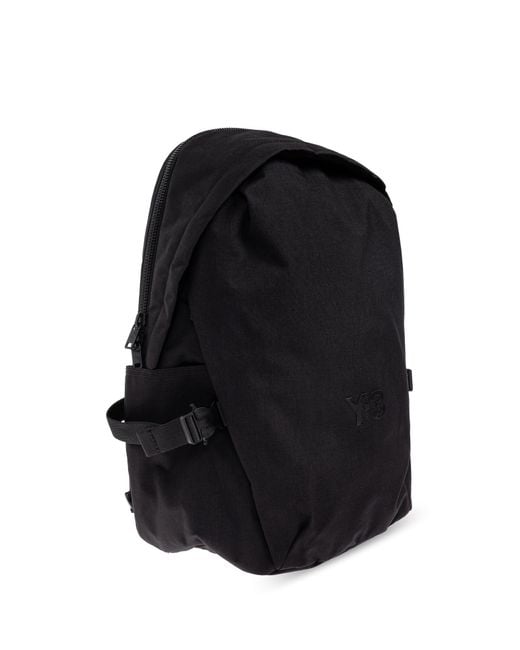 Y-3 Black Backpack With Logo
