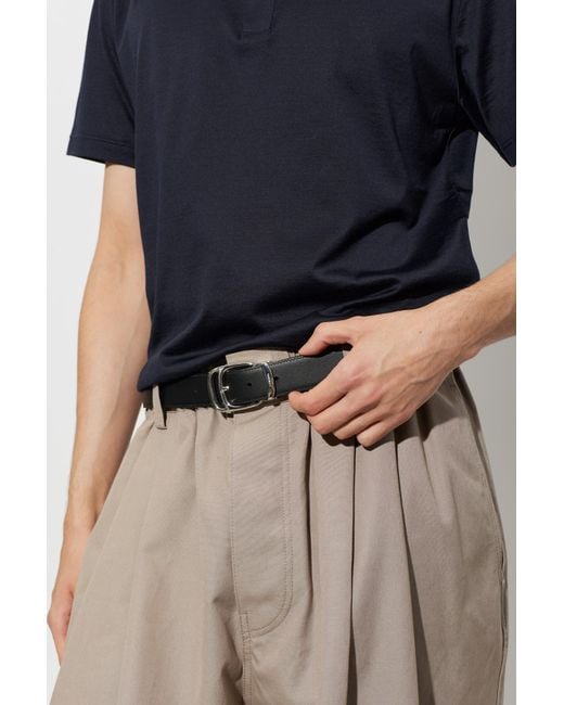 Ferragamo Brown Double-Sided Belt for men