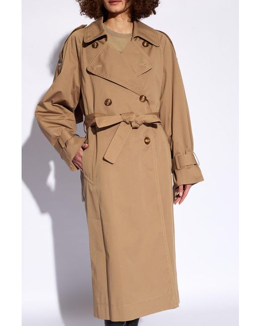 Acne Natural Long Trench Coat