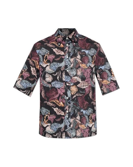 Lemaire Multicolor Cotton Shirt for men