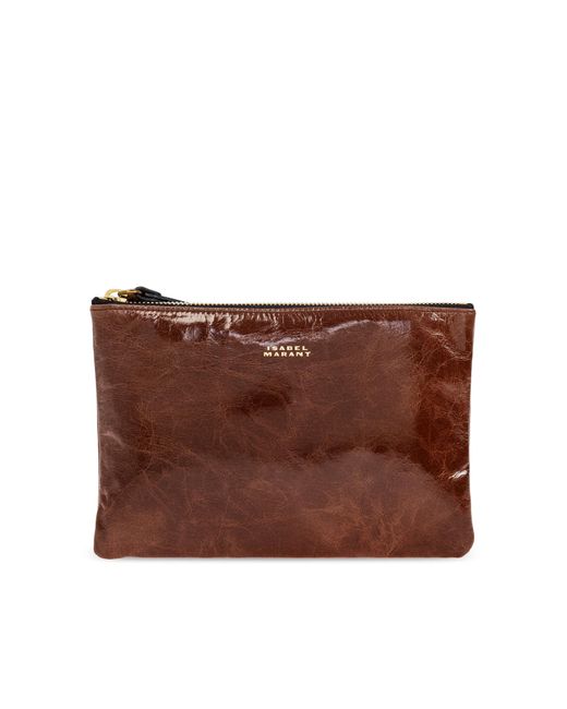 Isabel Marant Brown Handbag "mino",