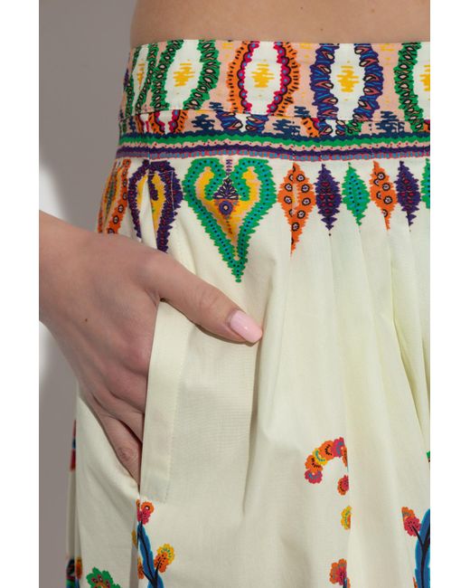 Etro Multicolor Patterned Skirt