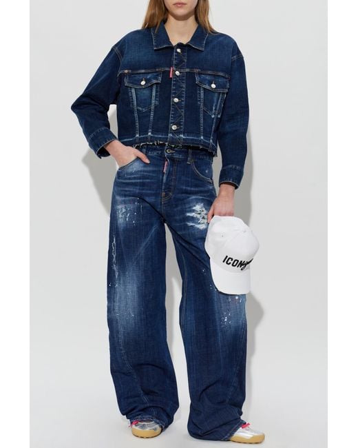DSquared² Blue "Loose Twst" Jeans