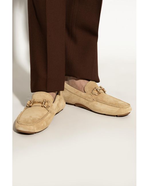 Ferragamo Natural Loafers Parigi New for men