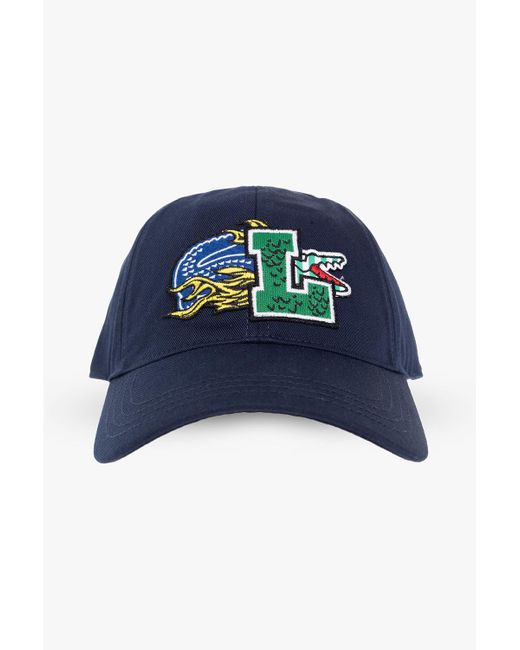 Lacoste Baseball Cap in Blue Lyst UK