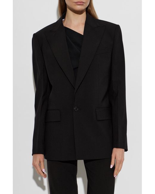 DSquared² Black Single-Vent Blazer